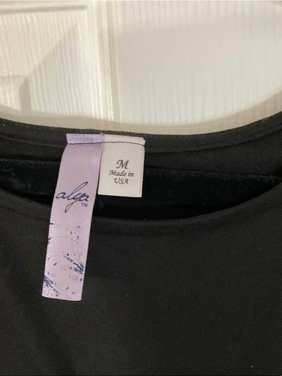 Alya Black Knot-Detail Mini Dress - Picture 2 of 5